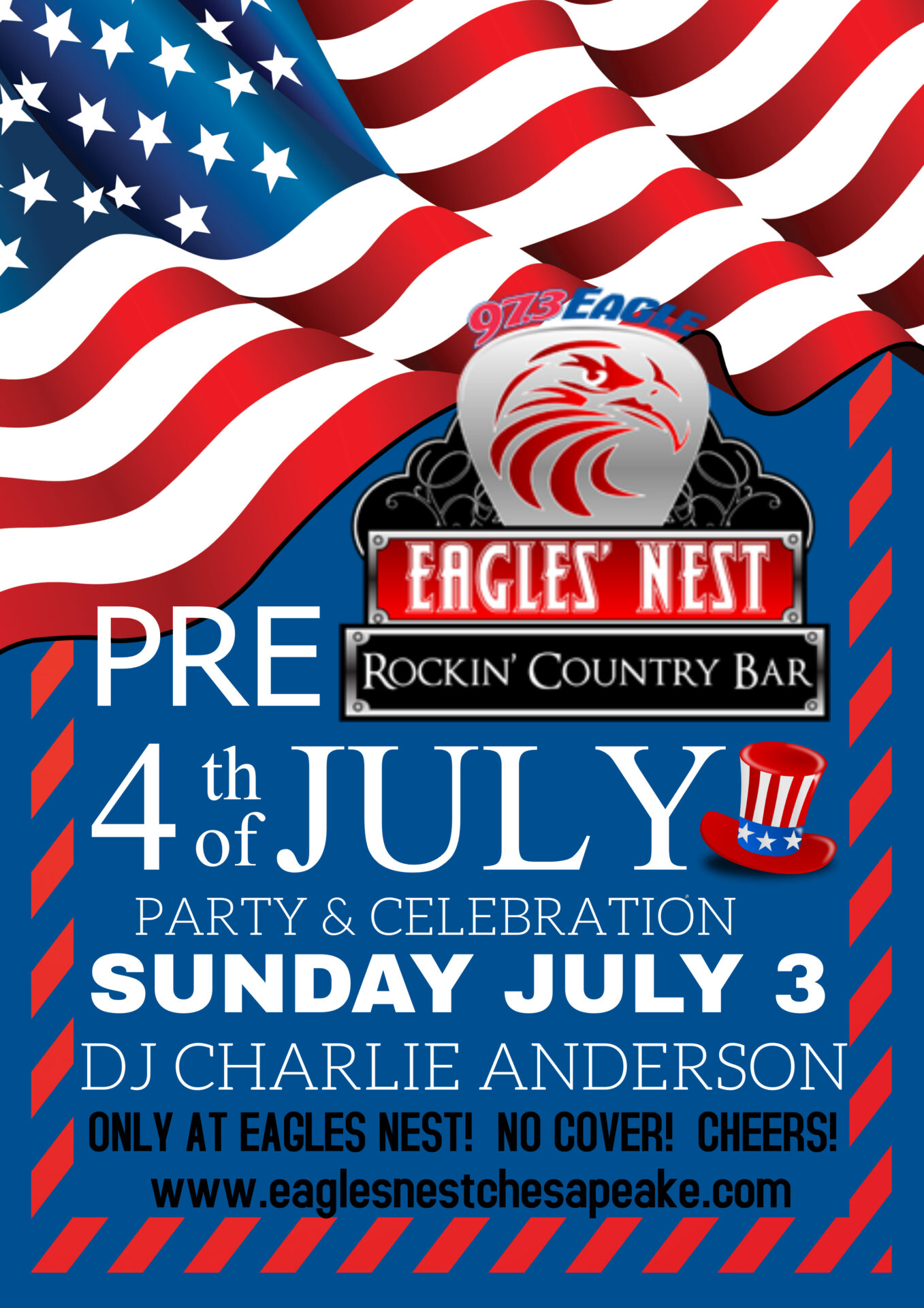 NFL Kickoff Sunday Party - Eagles Nest Rockin Country Bar - Chesapeake